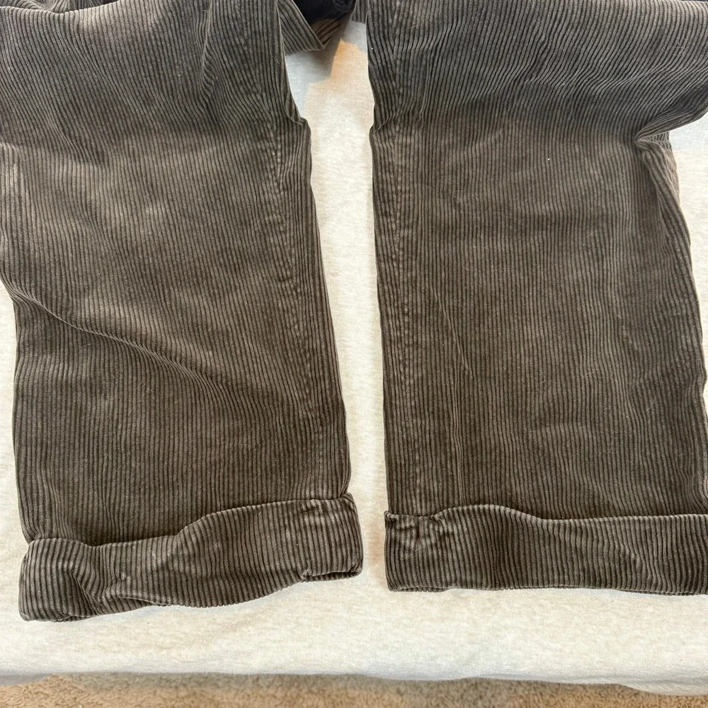 Vintage VTG Polo Ralph Lauren Andrew Corduroy Pleated Pants‎ Mens 35x30